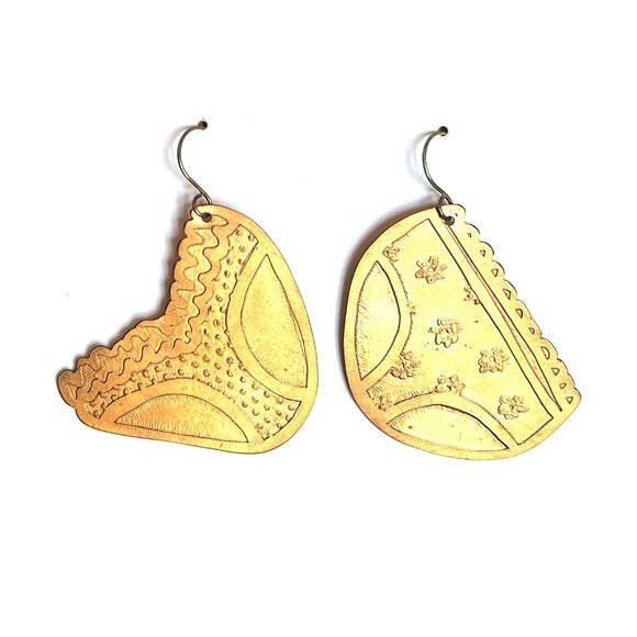 Underwear Earrings by Angela Jean - Picture 3 of 5